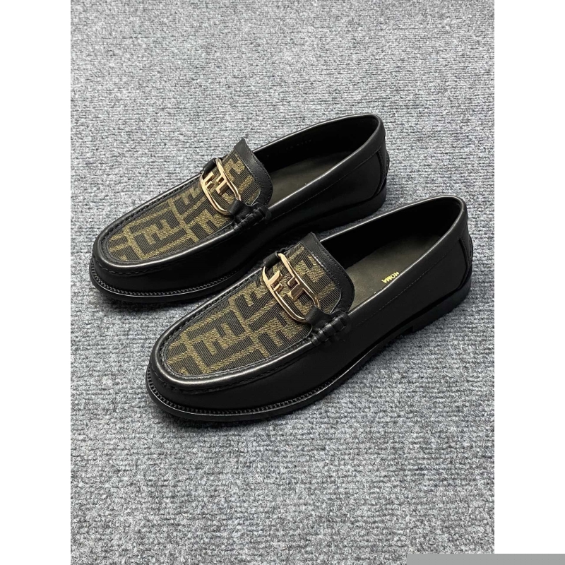 F**di leather shoes